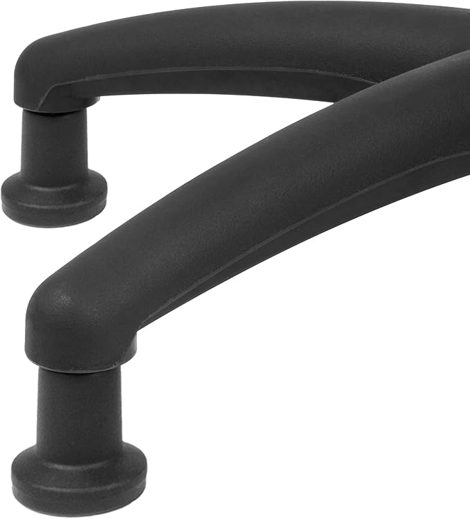 Chair Master FSS Series Square seat Mid (19"-27") seat Height Chair. Vinyl-for Office, Garage, Desk, Shop, Computer, Doctor, Medical, Easy to Clean! 18" Footring (Gray, Mid Stool, Glides)