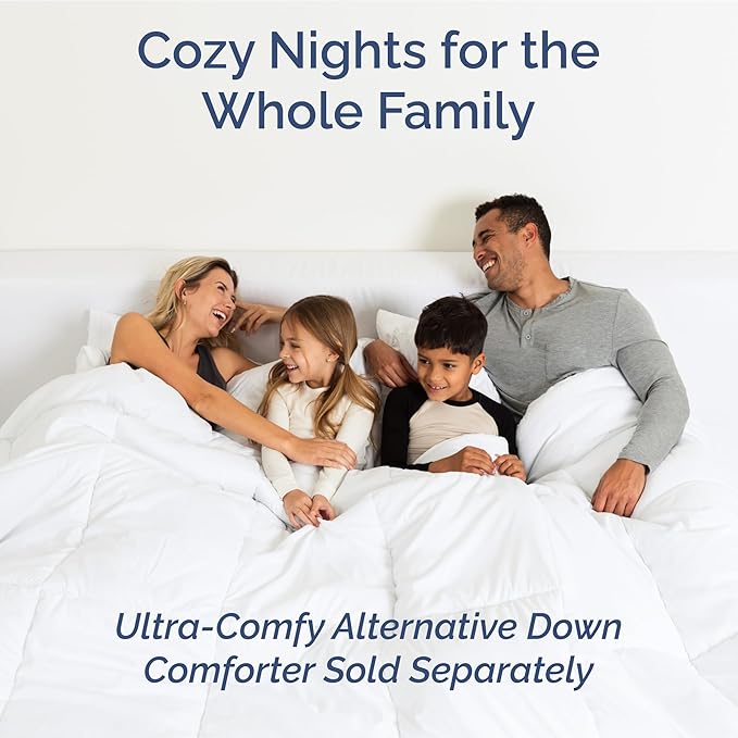 Striped Sheets - Blue & White Striped Sheets - 1 Flat & 1 Fitted & 1 Pillowcase w/ Deep Pockets – Wrinkle & Fade Free - Ultra-Soft, Breathable & Cooling - Luxury Pinstripe Bedding - Twin XL Size Set
