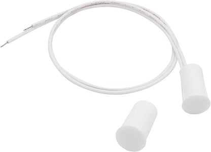 4PCS Recessed Wired Security Window Door Contact Sensor, Normally Closed NC