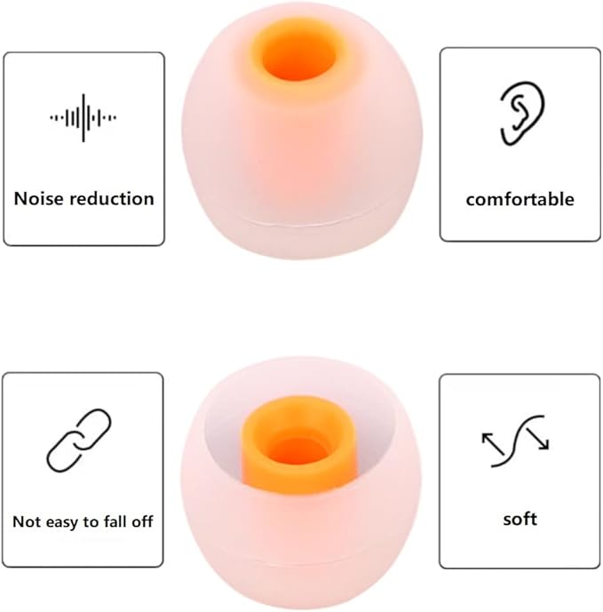 Silicone Earbud Tips Replacement