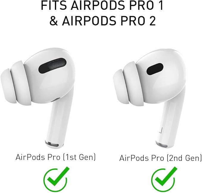 Delidigi for 6 Pairs AirPods Pro 2nd/1st Generation Replacement Ear Tips