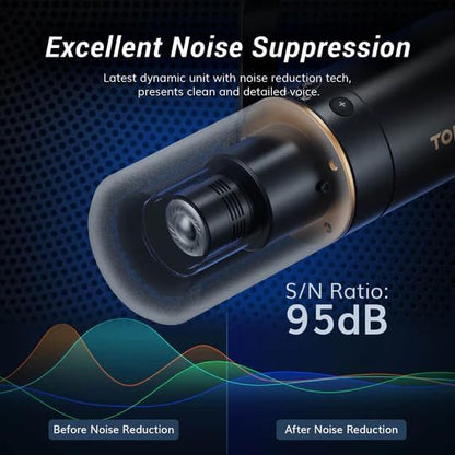 TONOR Dynamic Microphone, XLR/USB Microphone