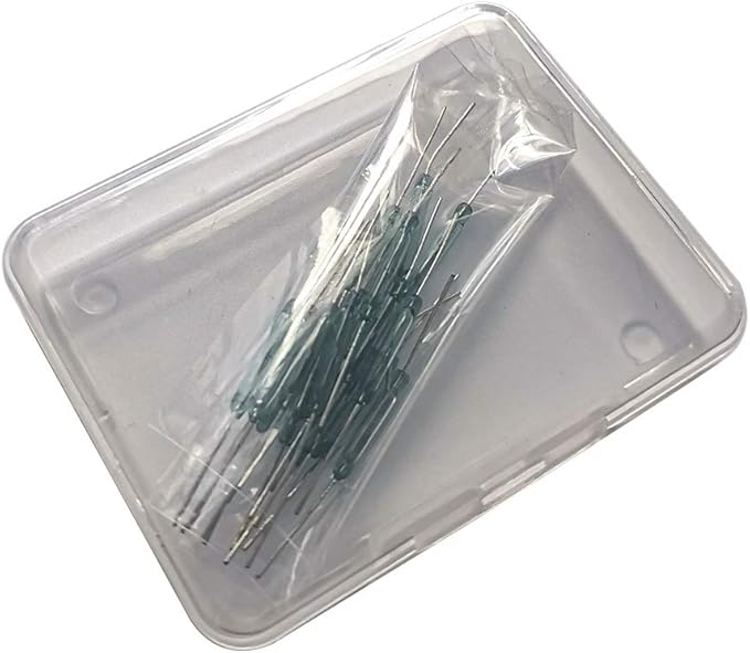 30pcs Reed Switch, Normally Open Magnetic Induction Switch, Miniature Reed