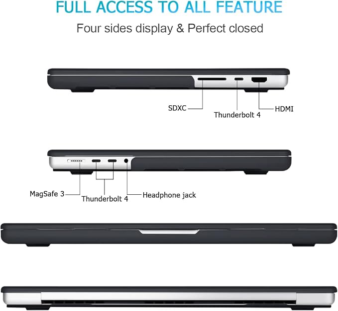 Mektron Case for MacBook Pro 16" M4 A3403 A3186 M3 A2991 M2 A2780 M1 A2485