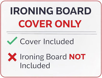 TIVIT Ironing Board Cover 16 x 55” – Made in Italy, Alumitek PRO Heat-Reflective