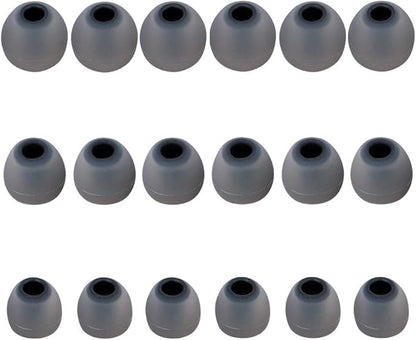 Silicone Earbud Tips Replacement Earbuds Cap Eartips Tips Eargels 9 Pairs S M L