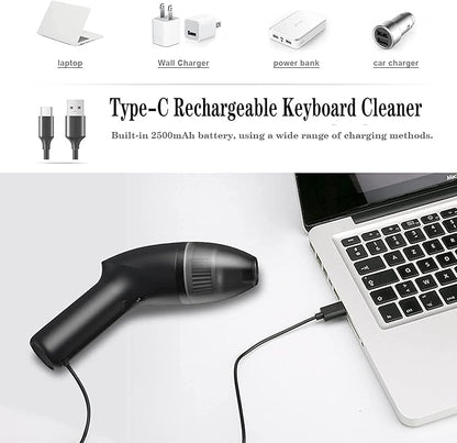 Mini Vacuum Cleaner-Rechargeable, Desk Vacuum Cleaner