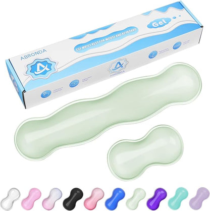 Gel Wrist Rest for Keyboard and Mouse, Wrist Rest for Keyboard, Mouse Wrist