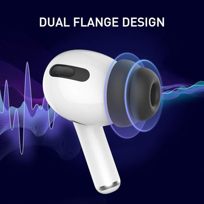 Delidigi for 6 Pairs AirPods Pro 2nd/1st Generation Replacement Ear Tips