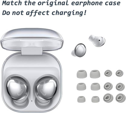 6 Pairs Replacement Eartips for Samsung Galaxy Buds Pro Headphones, Silicone
