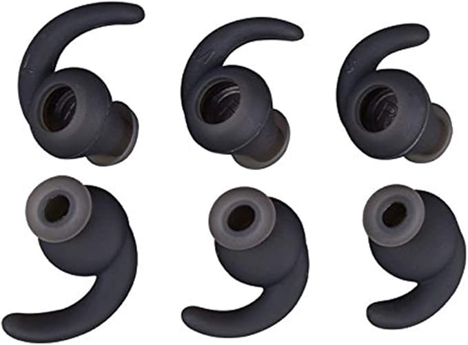 3 Pairs Replacement Anti-Slip Silicone Eartips Earbuds Ear Tips Buds Eargels