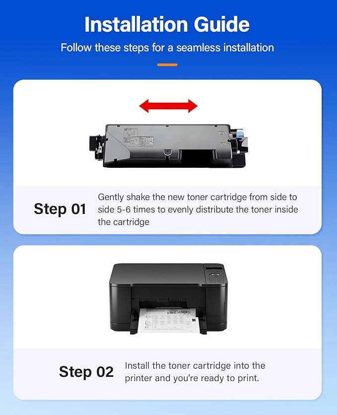 TK-5272 TK5272 Toner Cartridge 4-Pack High Yield Replacement
