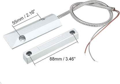 uxcell Rolling Door Contact Magnetic Reed Switch Alarm