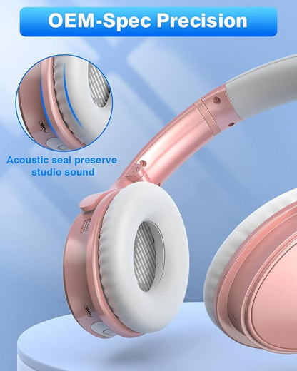 Link Dream Ear Pads for Bose Quiet Comfort 35 Soft Protein Leather Replacement