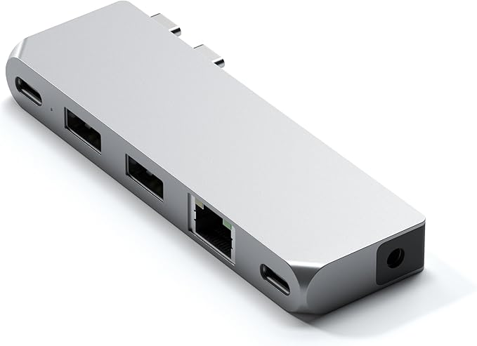 Satechi USB C Hub Multiport Adapter Pro Hub Mini, USBC Dongle