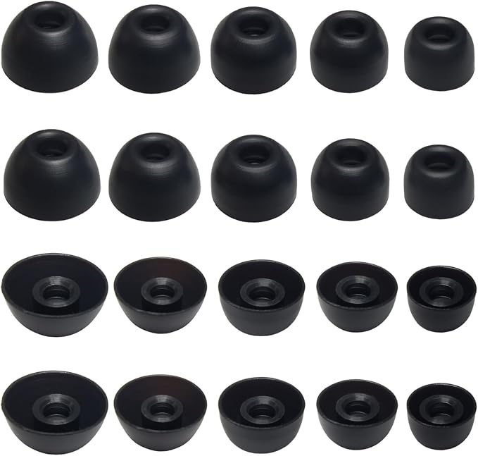 Silicone Earbuds Tips for Powerbeats Pro2 Replacement Ear Tips 10 Pairs