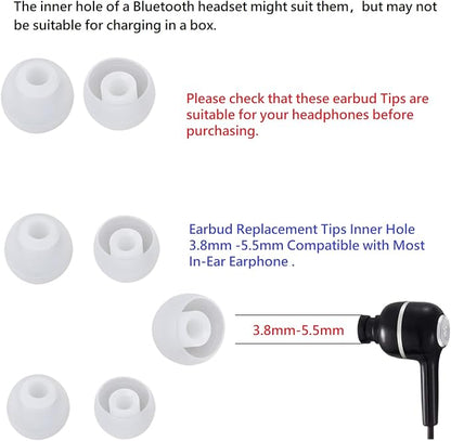 Earbud Replacement Tips Silicone Earbud Tips Earbuds Cushions