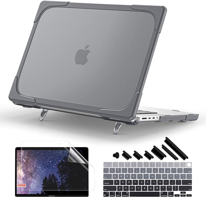 Batianda Compatible with New MacBook Pro 16 inch Case 2024 M4 Chip 2023 2021