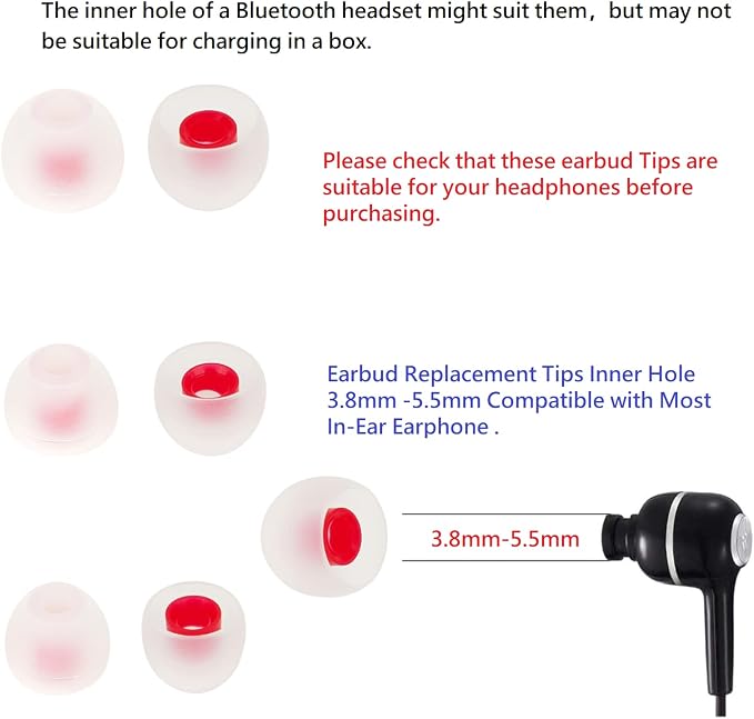 Silicone Earbud Tips