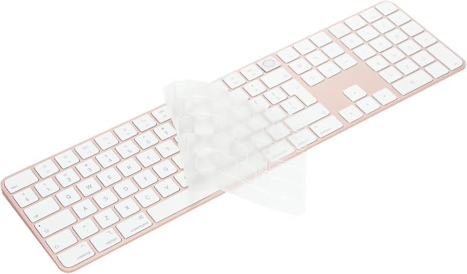Keyboard Cover for iMac Magic Keyboard Ultra Thin Clear Protector Skin