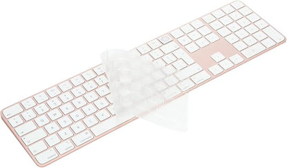 Keyboard Cover for iMac Magic Keyboard Ultra Thin Clear Protector Skin