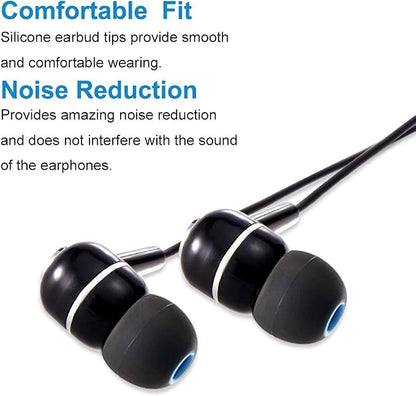 Brandless Earbud Tips Soft Silicone Earbuds Replacement Tips Fit