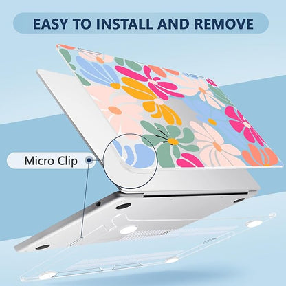 Compatible with MacBook Air 15 inch Case, M4 A3241/M3 A3114/M2 A2941, Hard Shell