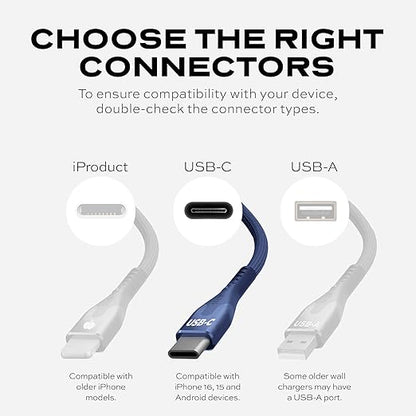 Statik MagStack Pro USB C to USB C Cable, Magnetic Type C Charger Fast Charging