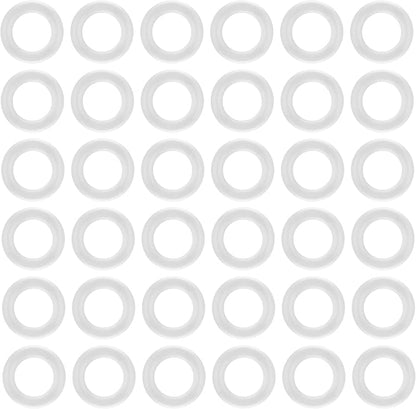 200Pcs Clear O-Ring Switch Dampeners Keycap