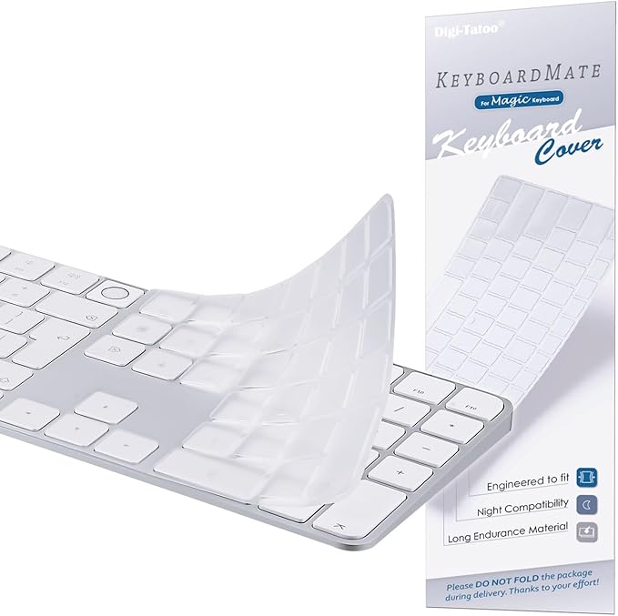 Keyboard Cover for 2024 M4 iMac Magic Keyboard