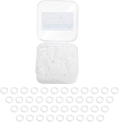 200Pcs Clear O-Ring Switch Dampeners Keycap