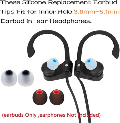 Earbuds Replacement Tips Silicone Earbud Tips Ear Gels Fit