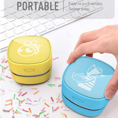 ODISTAR Desktop Vacuum Cleaner, Mini Table dust Sweeper Energy Saving, High