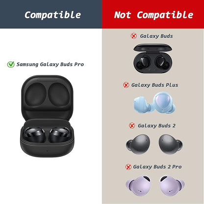 6 Pairs Replacement Eartips for Samsung Galaxy Buds Pro Headphones, Silicone
