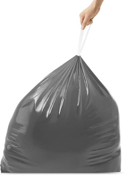 simplehuman Code J 200 Count, Genuine Odorsorb Custom Fit Liners, Drawstring