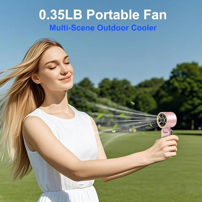 CAZOKASI Rechargeable Strong Wind Handheld Fan