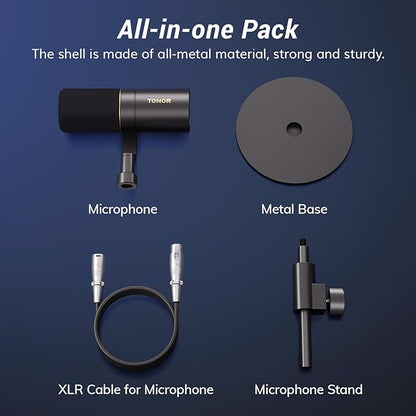 TONOR Dynamic Microphone, XLR Microphone
