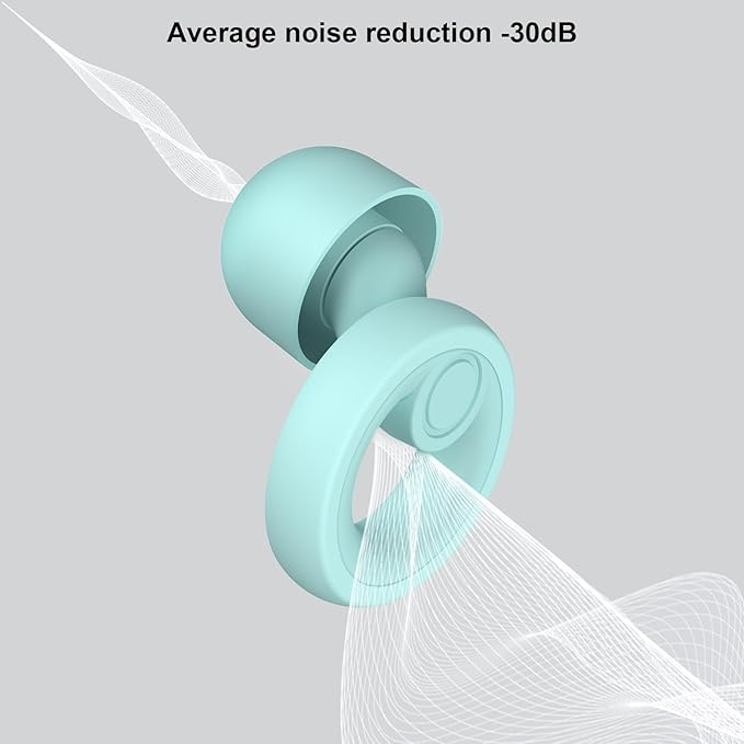 Ear Plugs for Noise Cancelling Ear Protection EarPlugs for Sleep, 8 Size Eartips