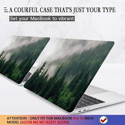 CISSOOK Compatible with MacBook Pro 13 inch Case M2 A2338 with Touch Bar 2023