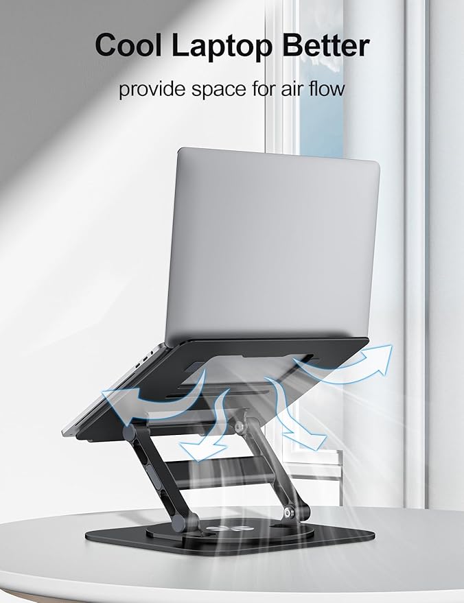 Laptop Stand, H-Design Stable Computer Stand, Ergonomic Laptop Riser