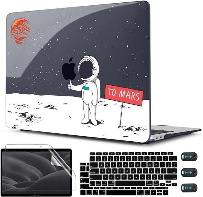 CISSOOK Compatible with MacBook Air 13 inch Case 2021 2020 2019 2018 Release