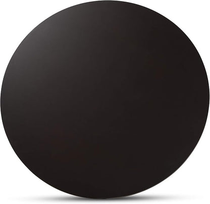Baxton Studio Kenji Modern and Contemporary Dark Brown Finished 48-Inch-Wide Round Wood Dining Table