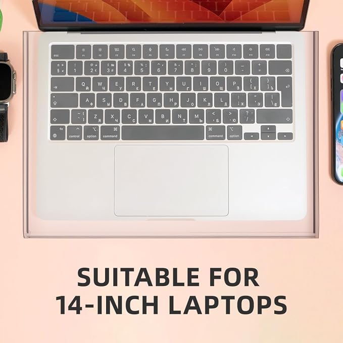 Gadpiparty Acrylic Keyboard Cover Clear Waterproof Laptop Keyboard Protector