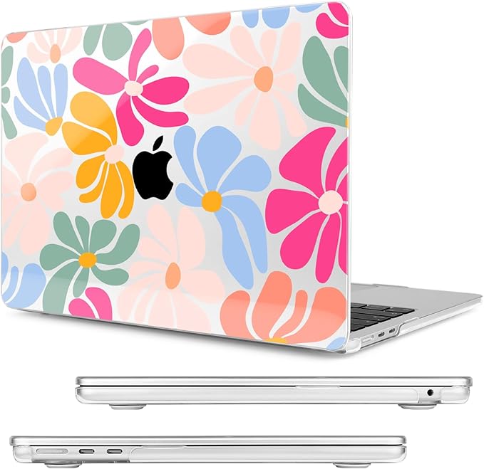 Compatible with MacBook Air 15 inch Case, M4 A3241/M3 A3114/M2 A2941, Hard Shell