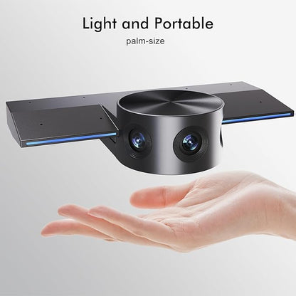 Panoramic 180° Video Camera, Immersive Video Conference Experience, both