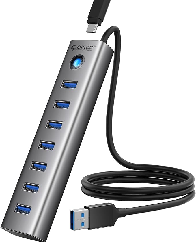 ORICO Aluminum 7-Port USB Hub