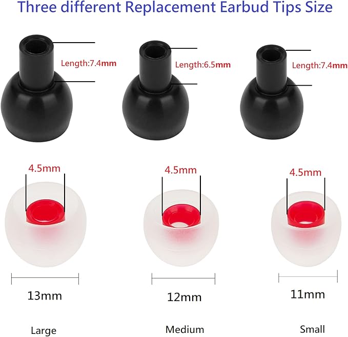 Silicone Earbud Tips
