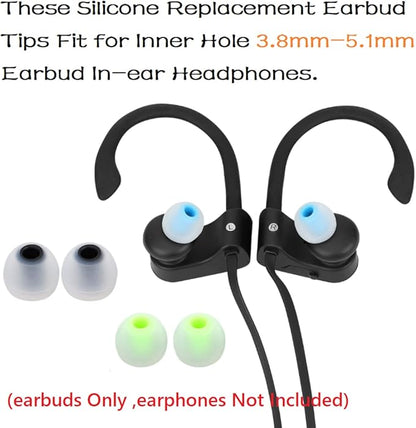 Earbuds Replacement Tips Silicone Earbud Tips Ear Gels Fit