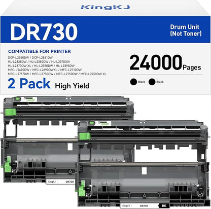 DR730 Drum Unit 2-Pack Compatible Replacement