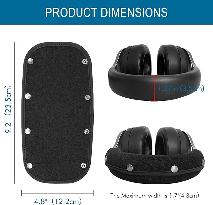 GEVO Replacement Headphone Headband Cover